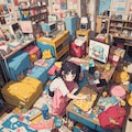 理想の部屋について考える汚部屋住人 2枚目
