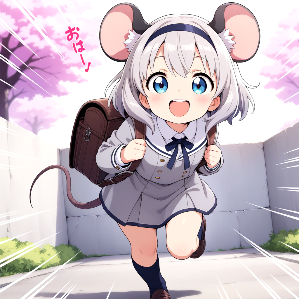 今日からチュー学生になります♡