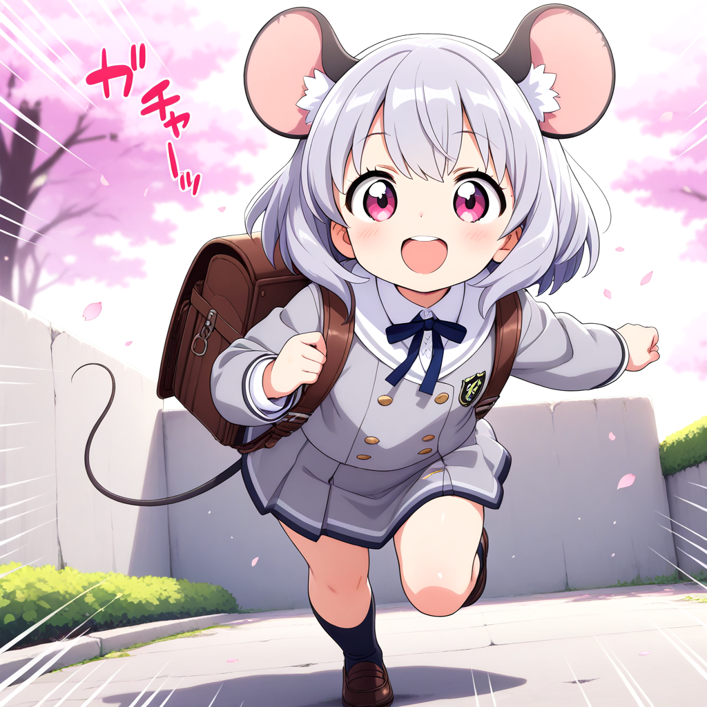 今日からチュー学生になります♡