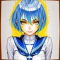 線画風　鉛筆画 2枚目
