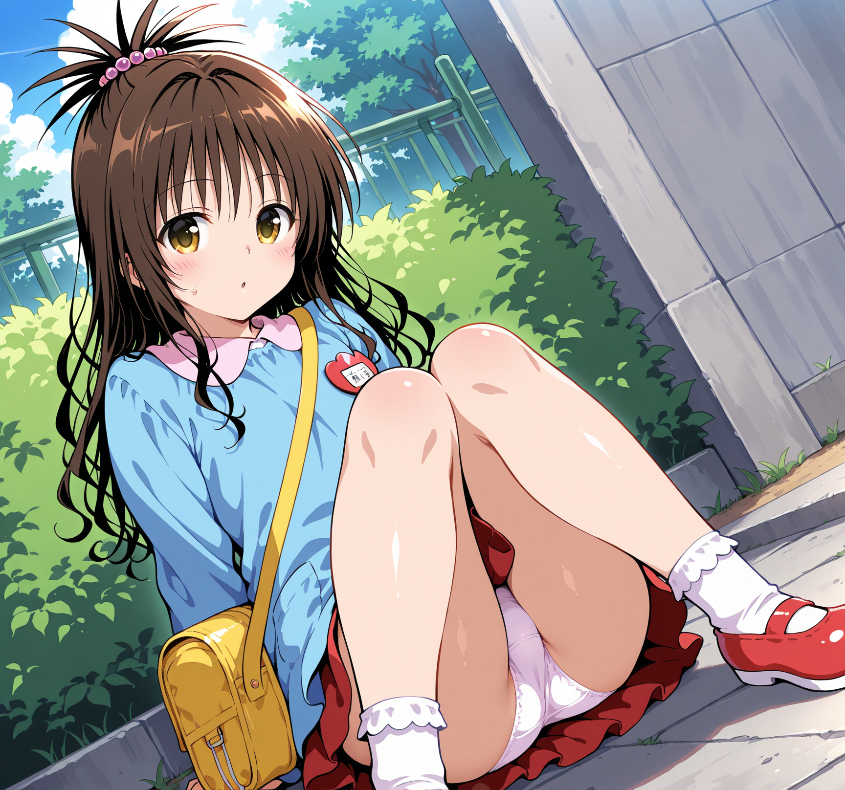 リト。さすがにこの格好ははずかしいよ…