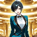 カジノディーラーさん 2枚目