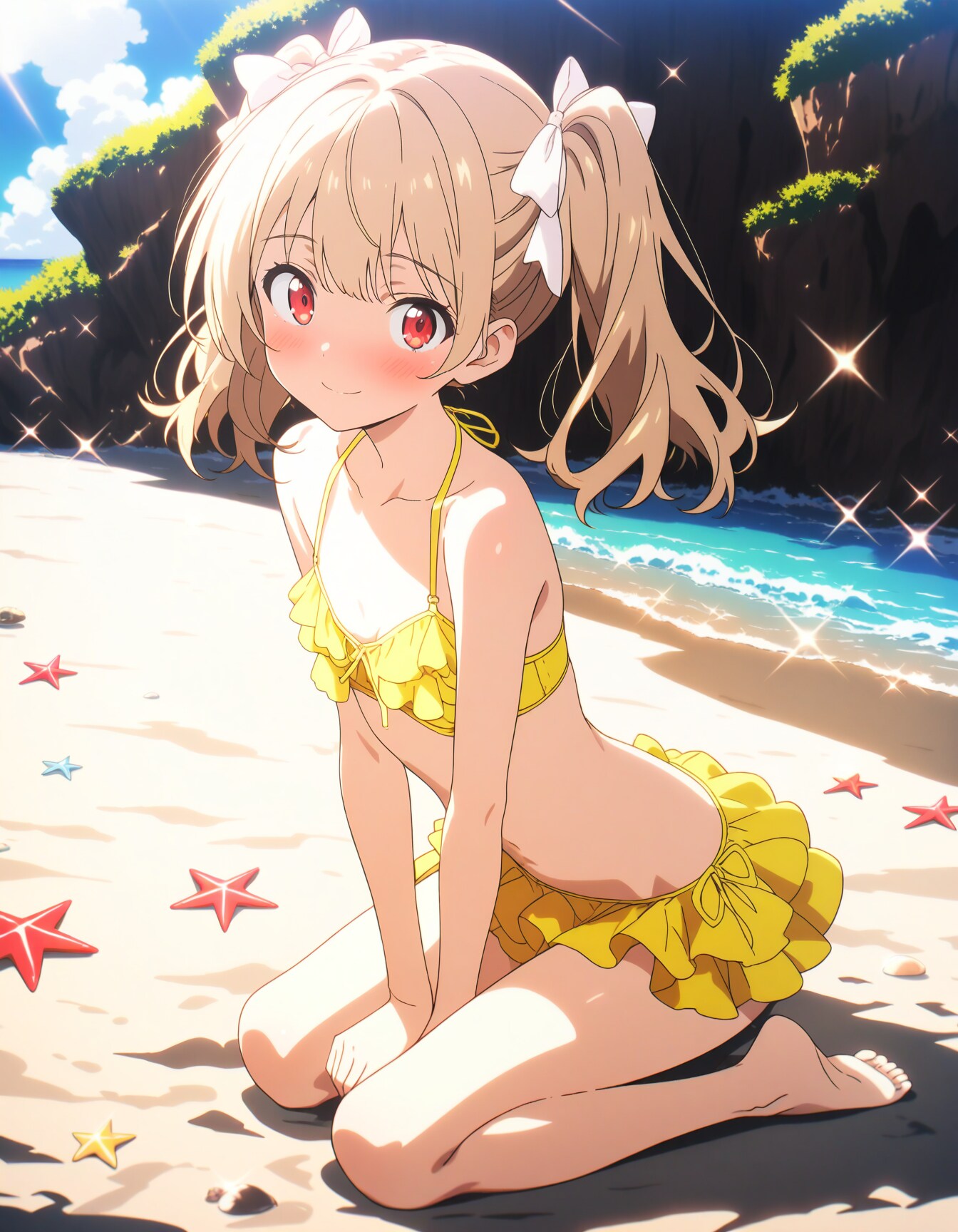水着少女