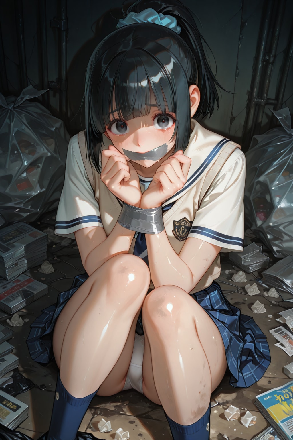 すぐ終わるから、そんな顔しないで