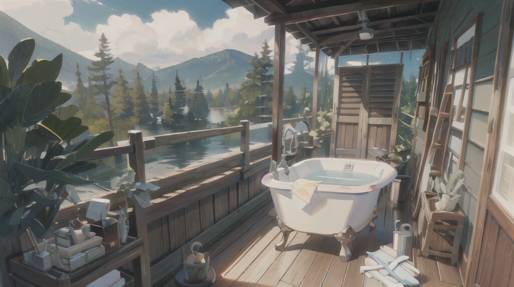 環境練習と浴室#1