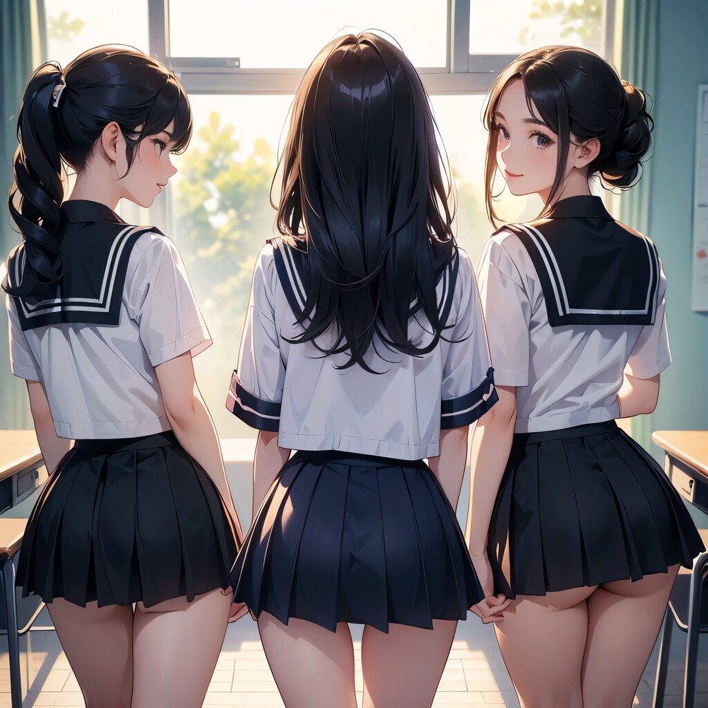 お題：R18向け企画_GWエロ祭（性癖③お尻＋ＪＫ）
