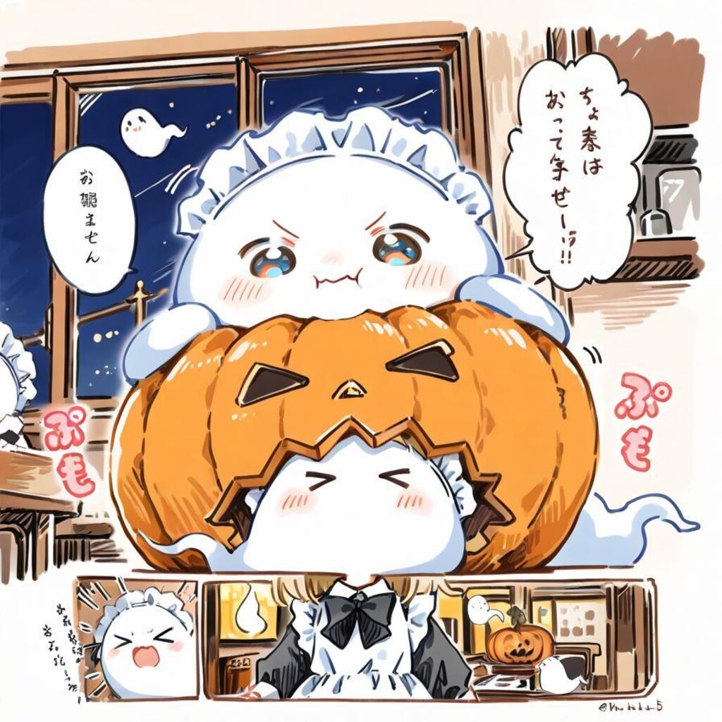 摩訶不思議 オブ eating pumpkin, 🎃✨