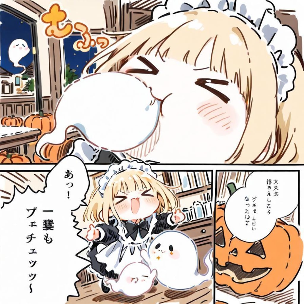 摩訶不思議 オブ eating pumpkin, 🎃✨