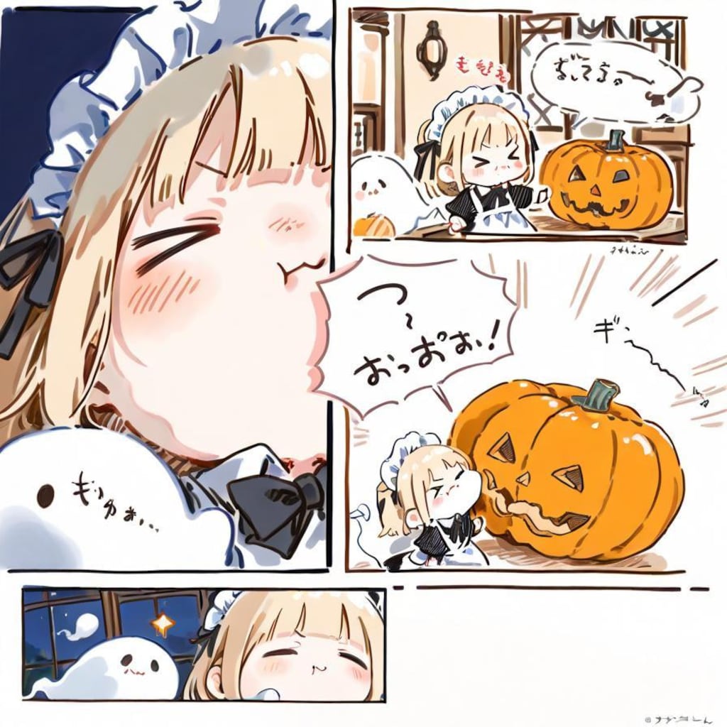 摩訶不思議 オブ eating pumpkin, 🎃✨