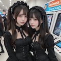 街で見つけたカワイイ地雷系ちゃん《SeaArt》 8枚目
