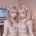 街で見つけたカワイイ地雷系ちゃん《SeaArt》 10枚目