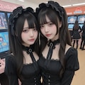 街で見つけたカワイイ地雷系ちゃん《SeaArt》 5枚目