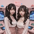 街で見つけたカワイイ地雷系ちゃん《SeaArt》 4枚目
