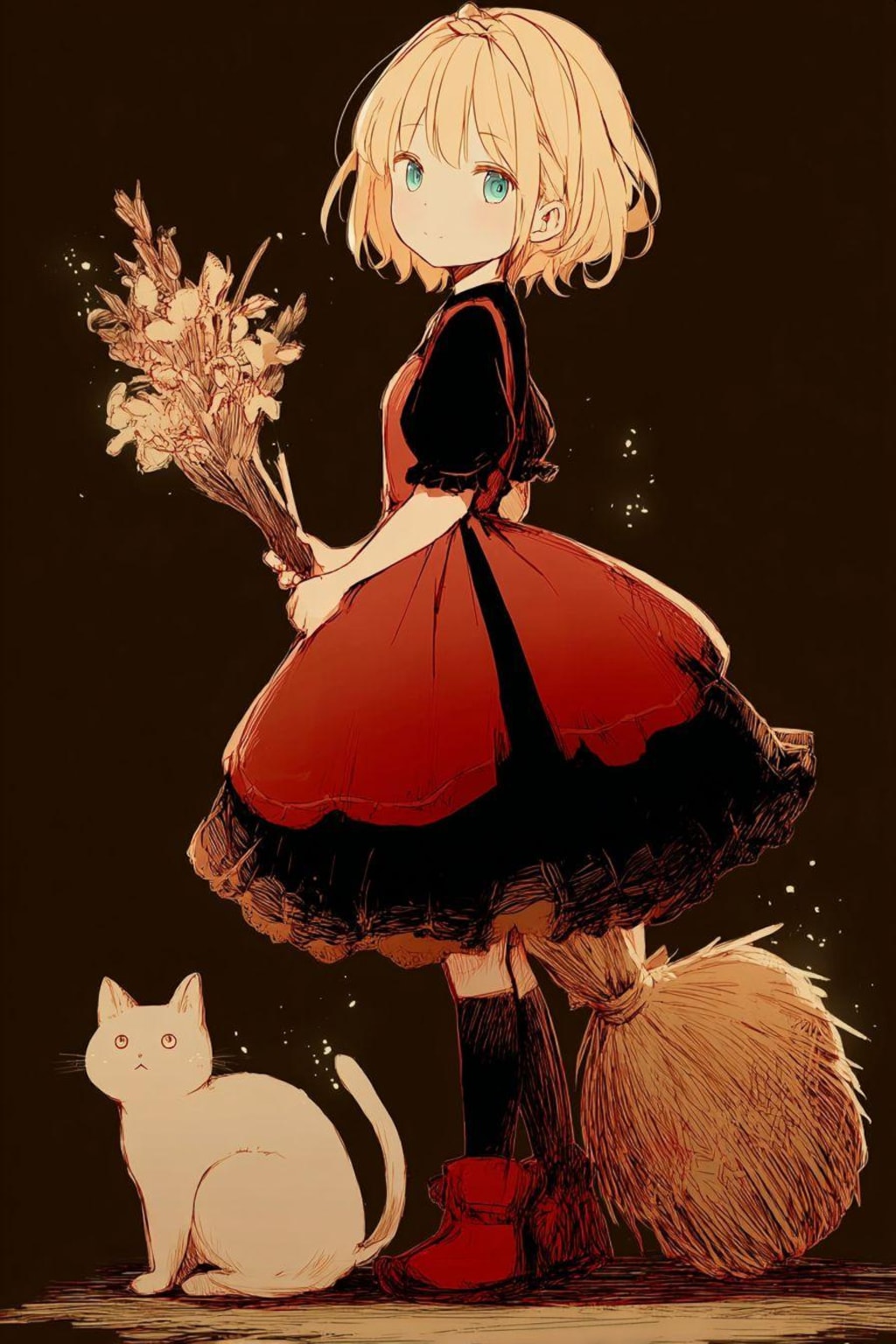 旅の途中の魔女っ娘たち