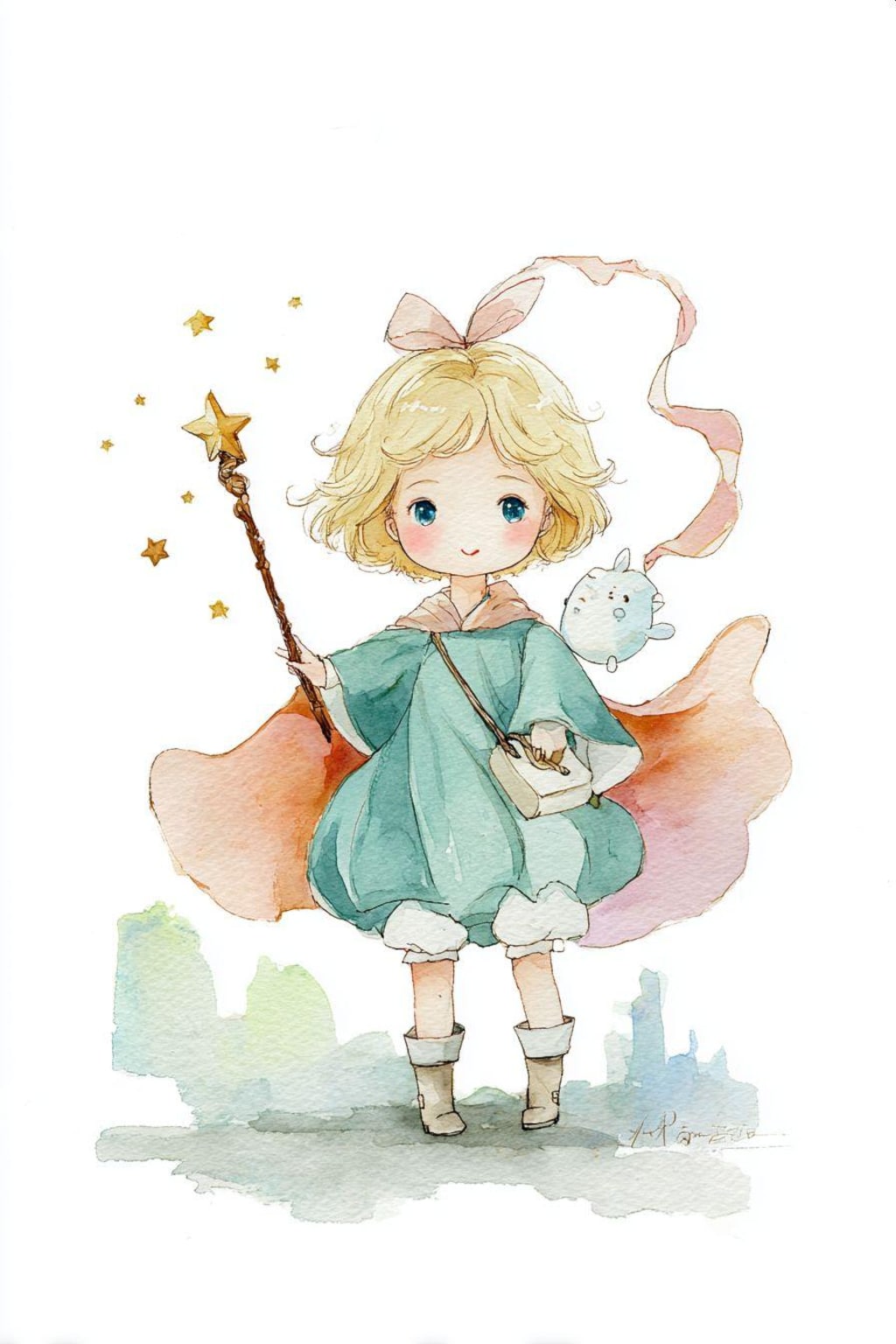 旅の途中の魔女っ娘たち