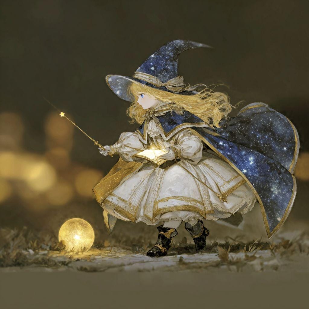 旅の途中の魔女っ娘たち