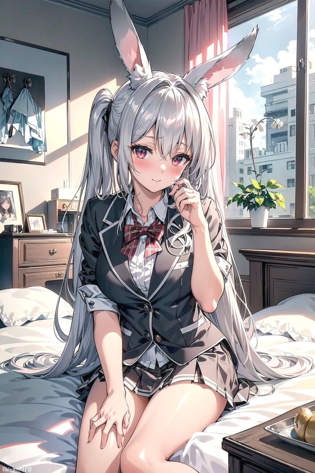 保健室で…🐰✨
