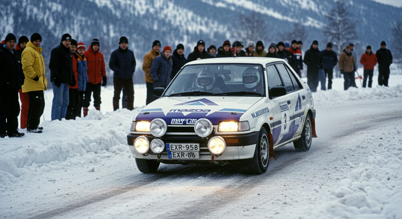 マツダ323ラリーカー | の人気AIイラスト・グラビア