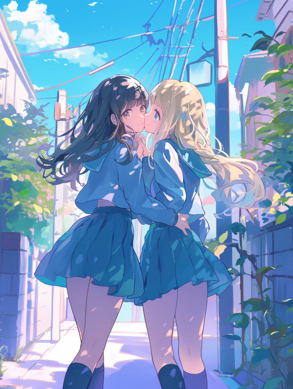 キスしたい二人のJK111