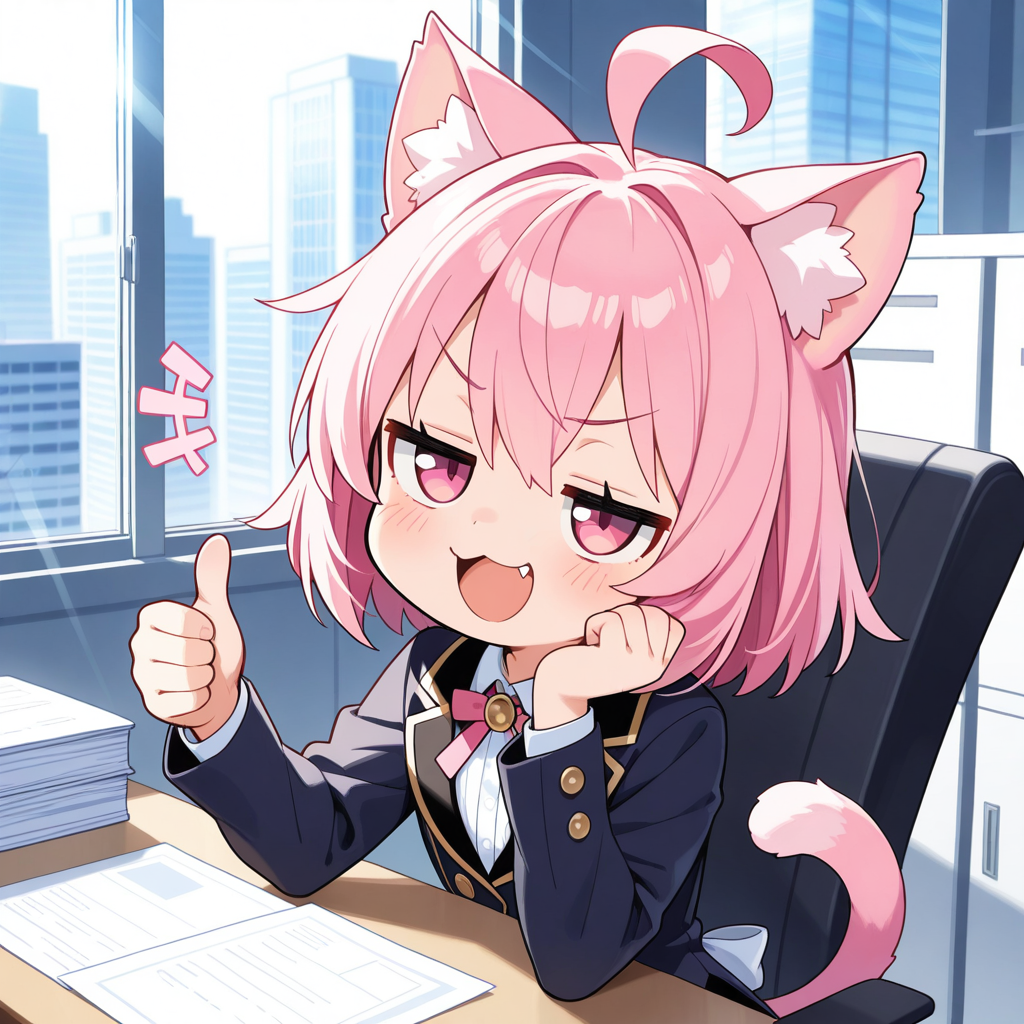 うちの主人公！！ねこちゃん♡