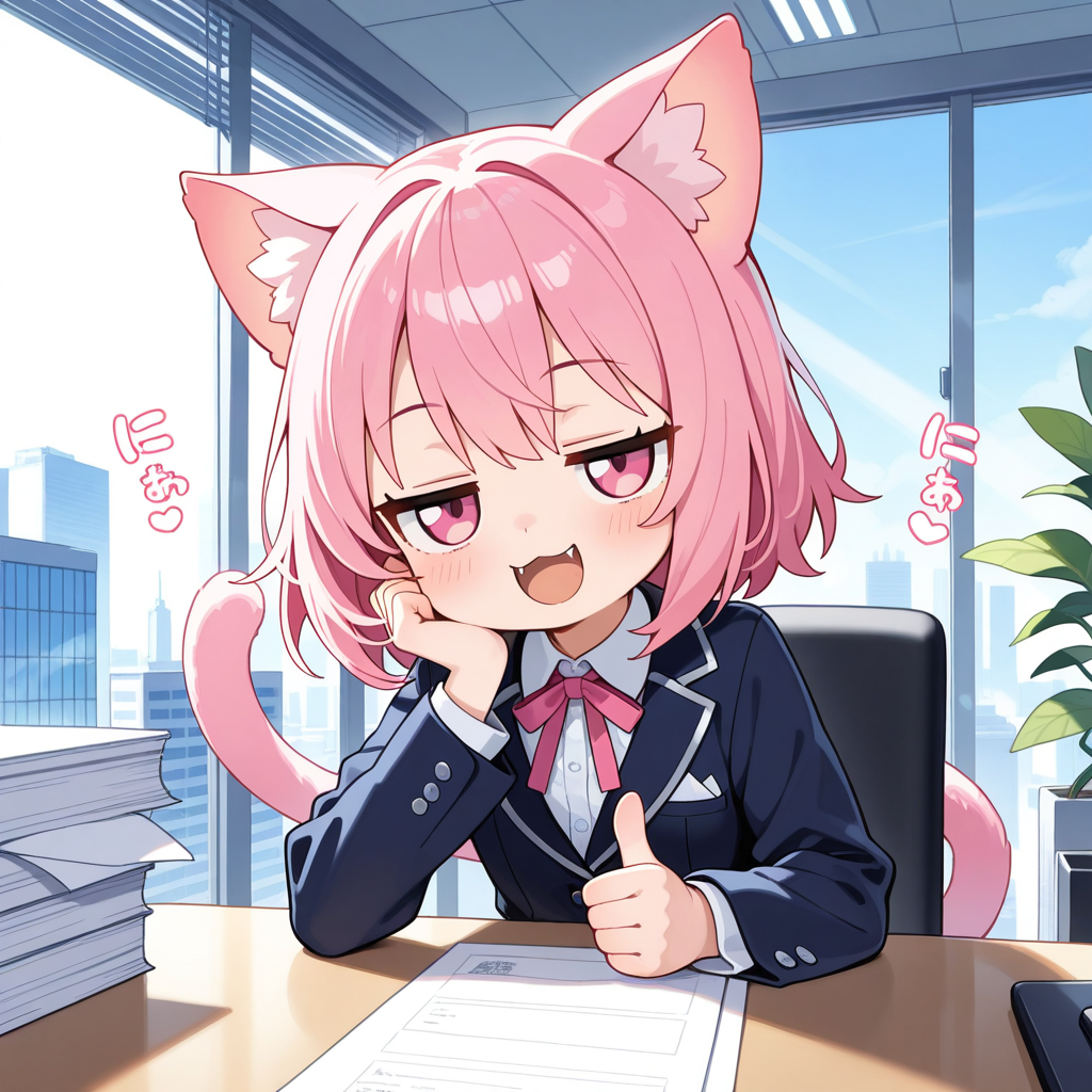 うちの主人公！！ねこちゃん♡