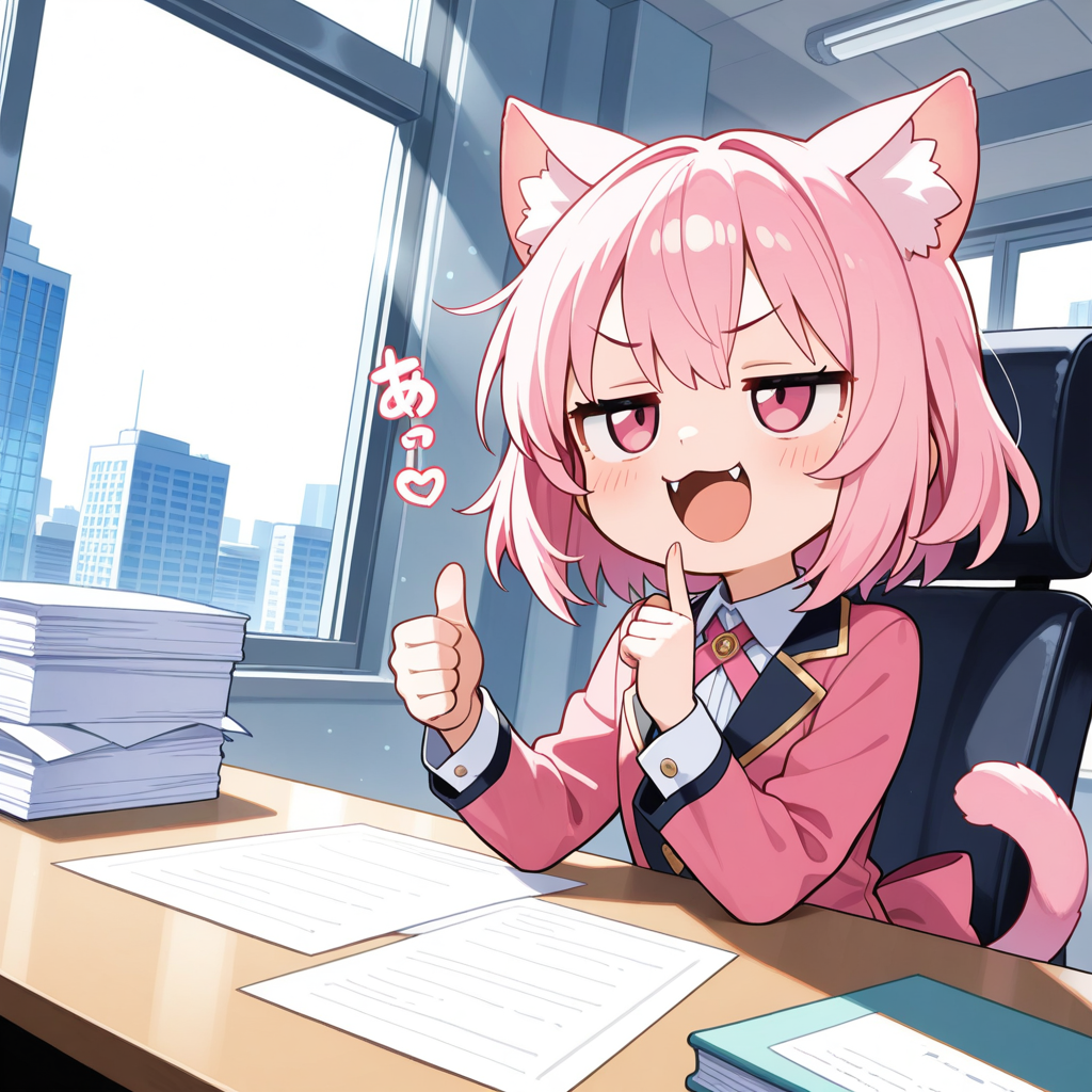 うちの主人公！！ねこちゃん♡