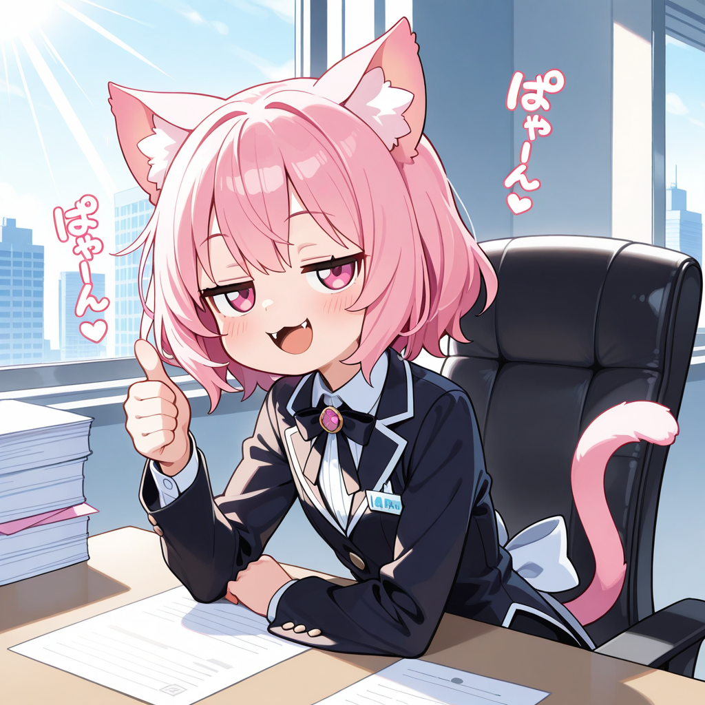 うちの主人公！！ねこちゃん♡