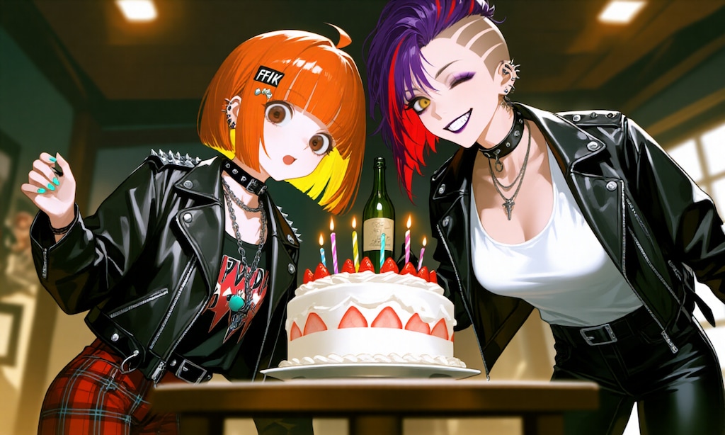 ホレ、お祝いしてやるよ