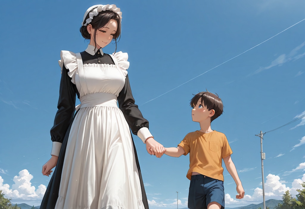 メイドが若旦那のベビーシッターをする！