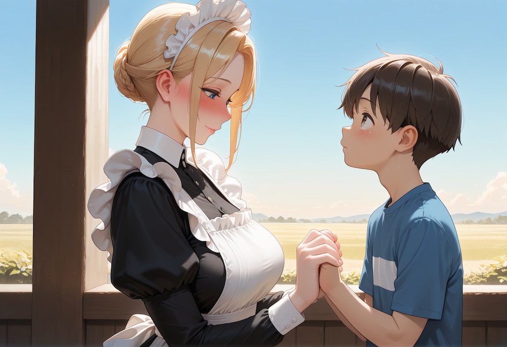 メイドが若旦那のベビーシッターをする！