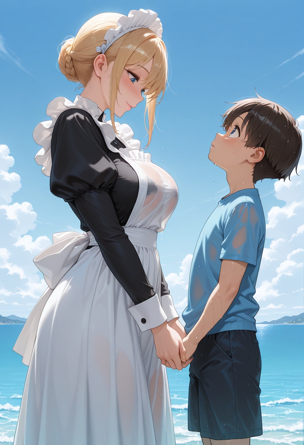 メイドが若旦那のベビーシッターをする！