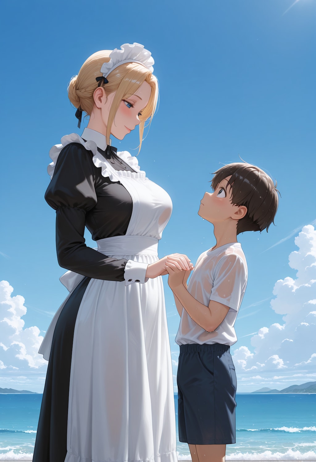 メイドが若旦那のベビーシッターをする！