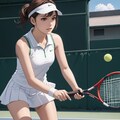 🎾テニス部　ラスト 2枚目
