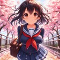 桜の花道 5枚目