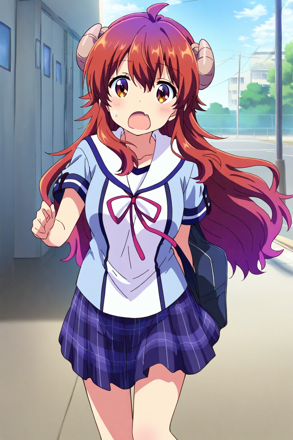 シャミ子転ぶ | の人気AIイラスト・グラビア