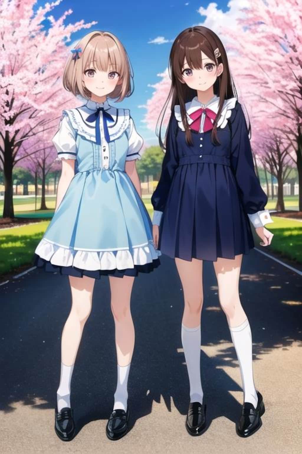 橘ありす　プロデューサーさん皆で御花見しましょう。