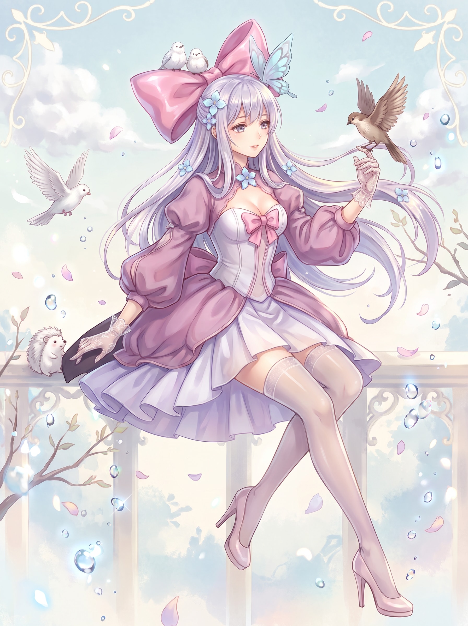 花鳥夢彩少女 | の人気AIイラスト・グラビア