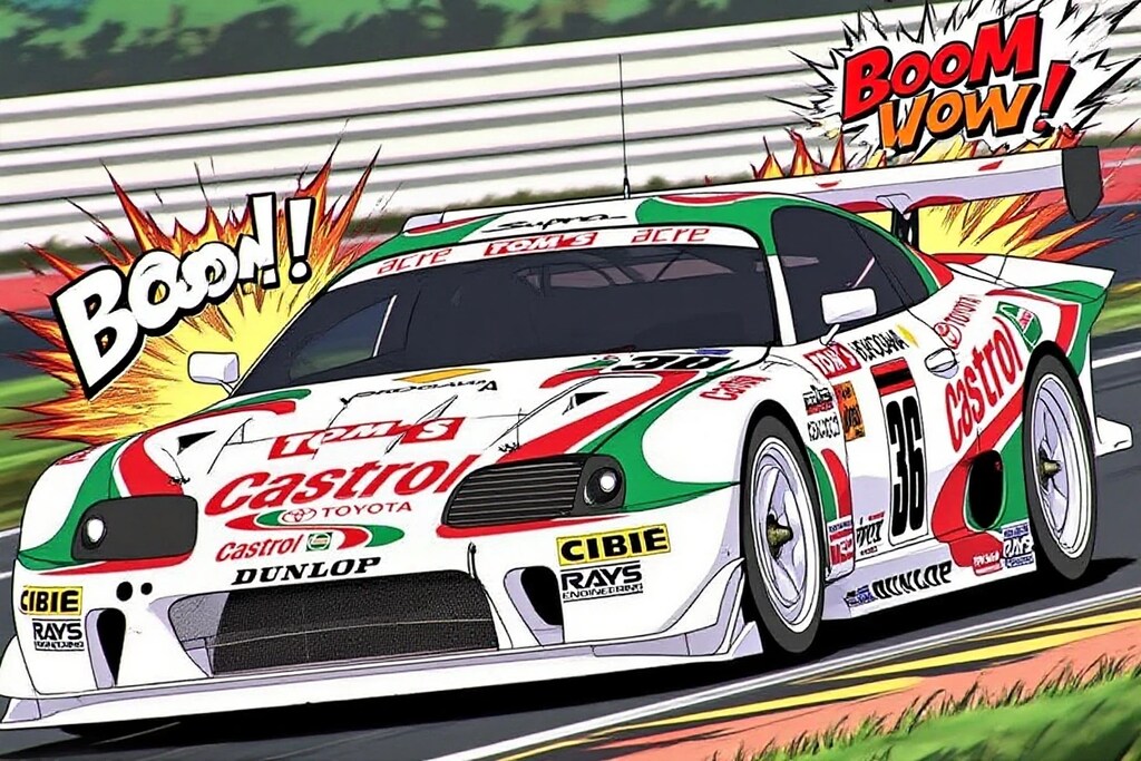 トヨタ　カストロールスープラ！