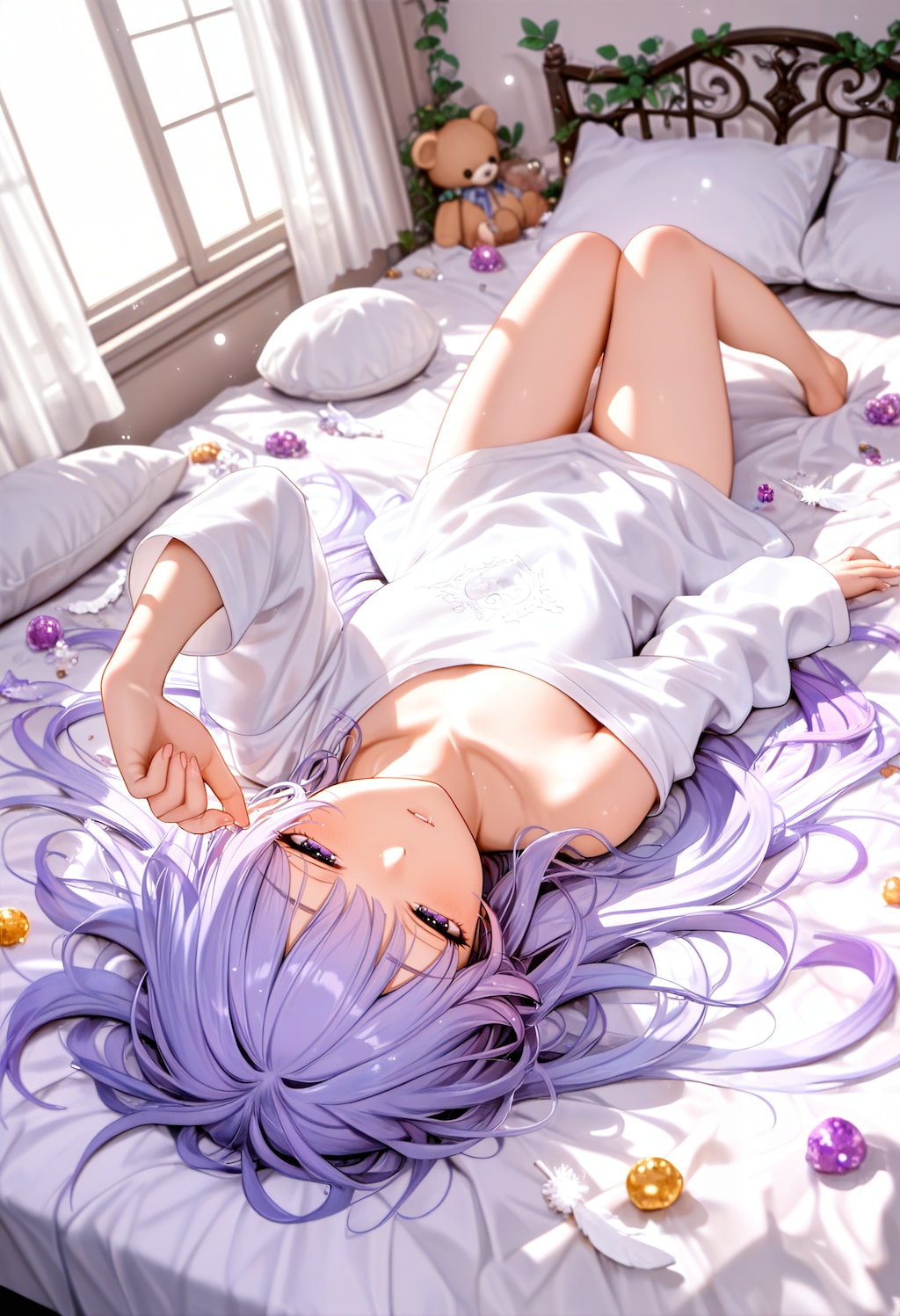 ベッドの海に沈む