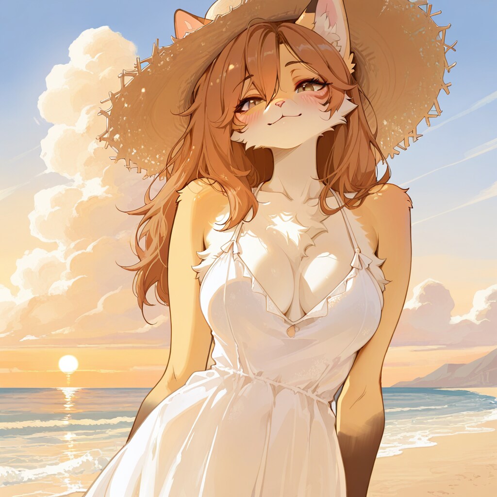 夏の夕暮れ