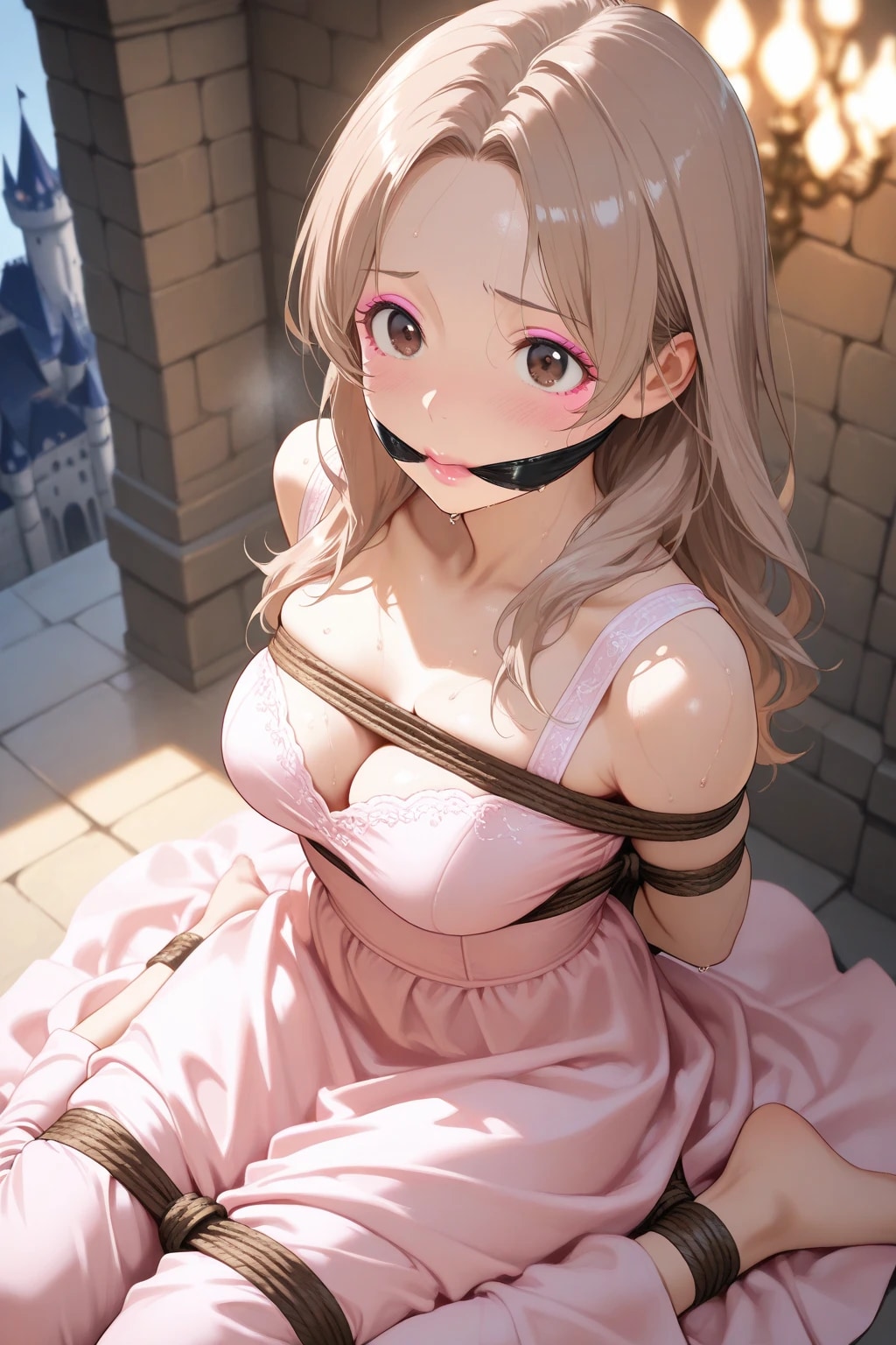 拘束された姫たち