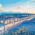 田舎の駅（6枚） 2枚目