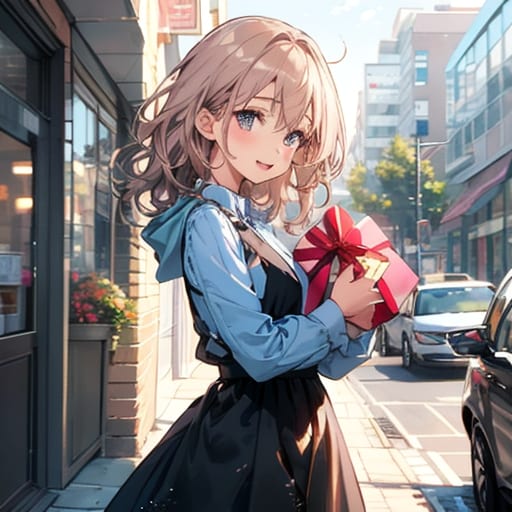 喜んでくれるかな？ | の人気AIイラスト・グラビア