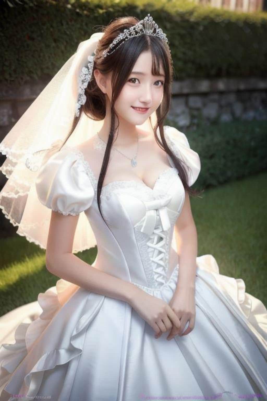 結婚情報雑誌風グラビア