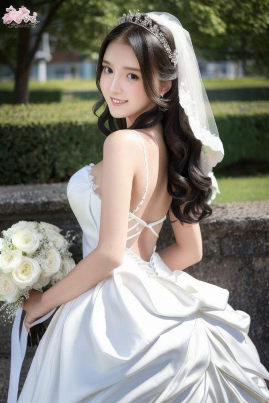 結婚情報雑誌風グラビア