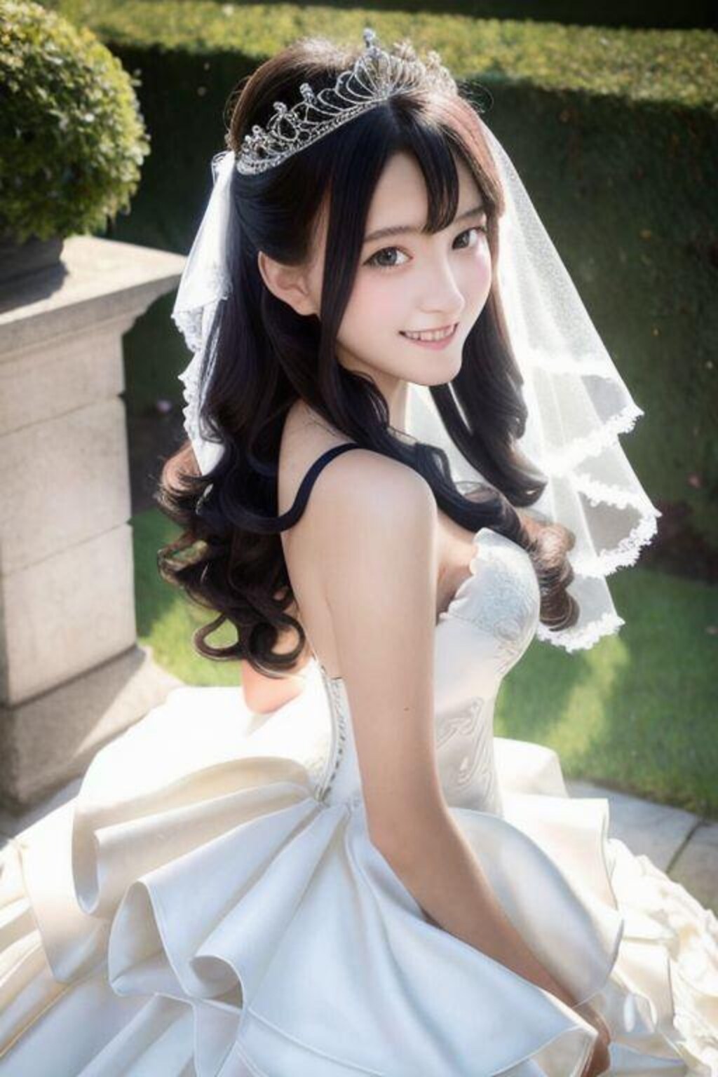 結婚情報雑誌風グラビア