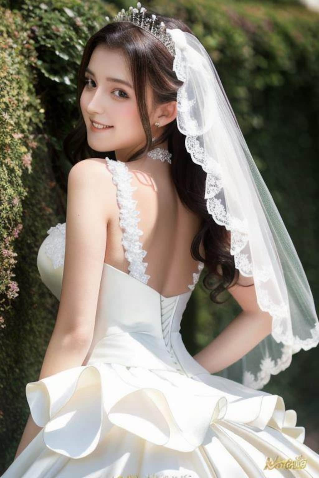 結婚情報雑誌風グラビア