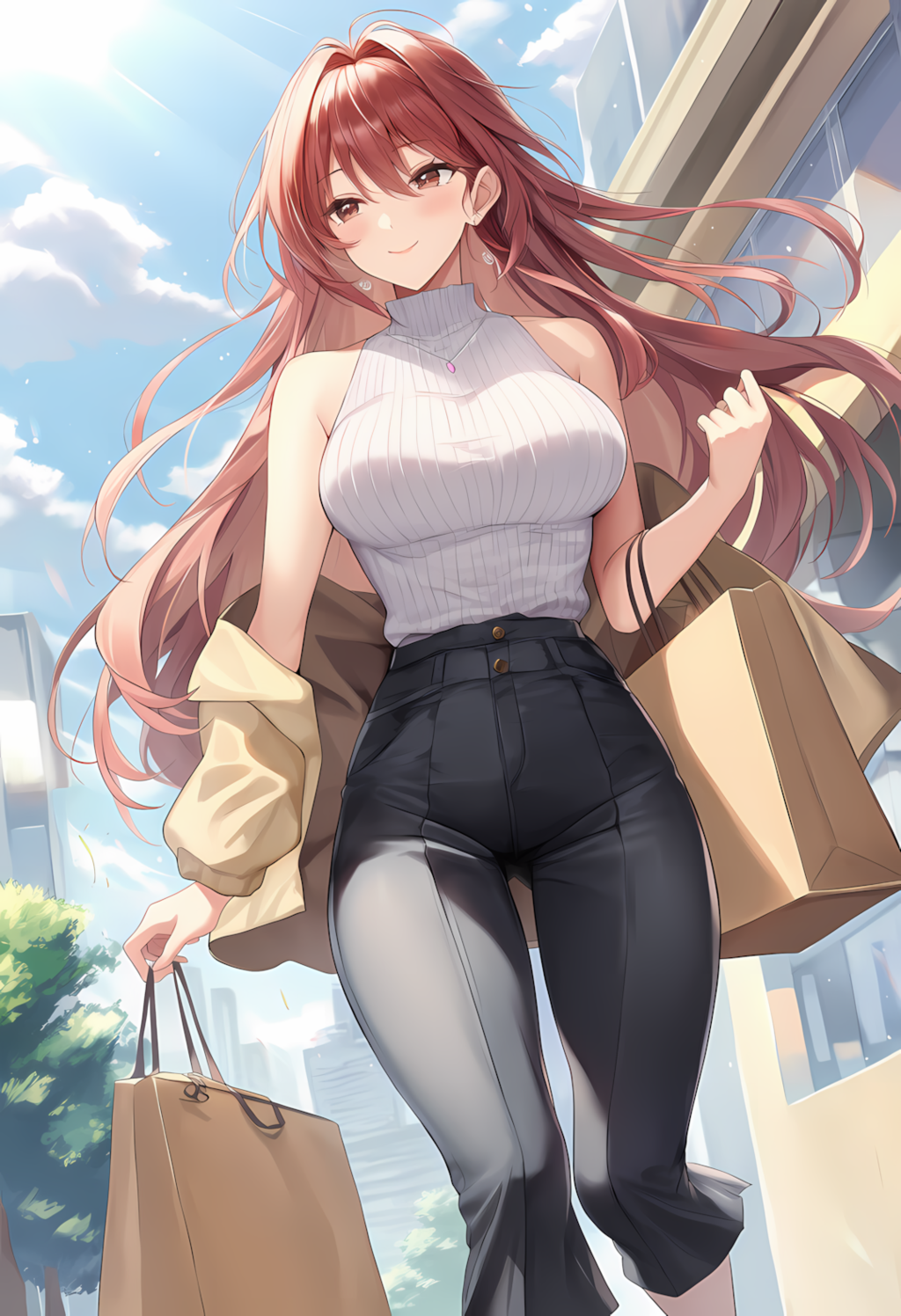 ノノカちゃんの通勤グラビア🌸💼