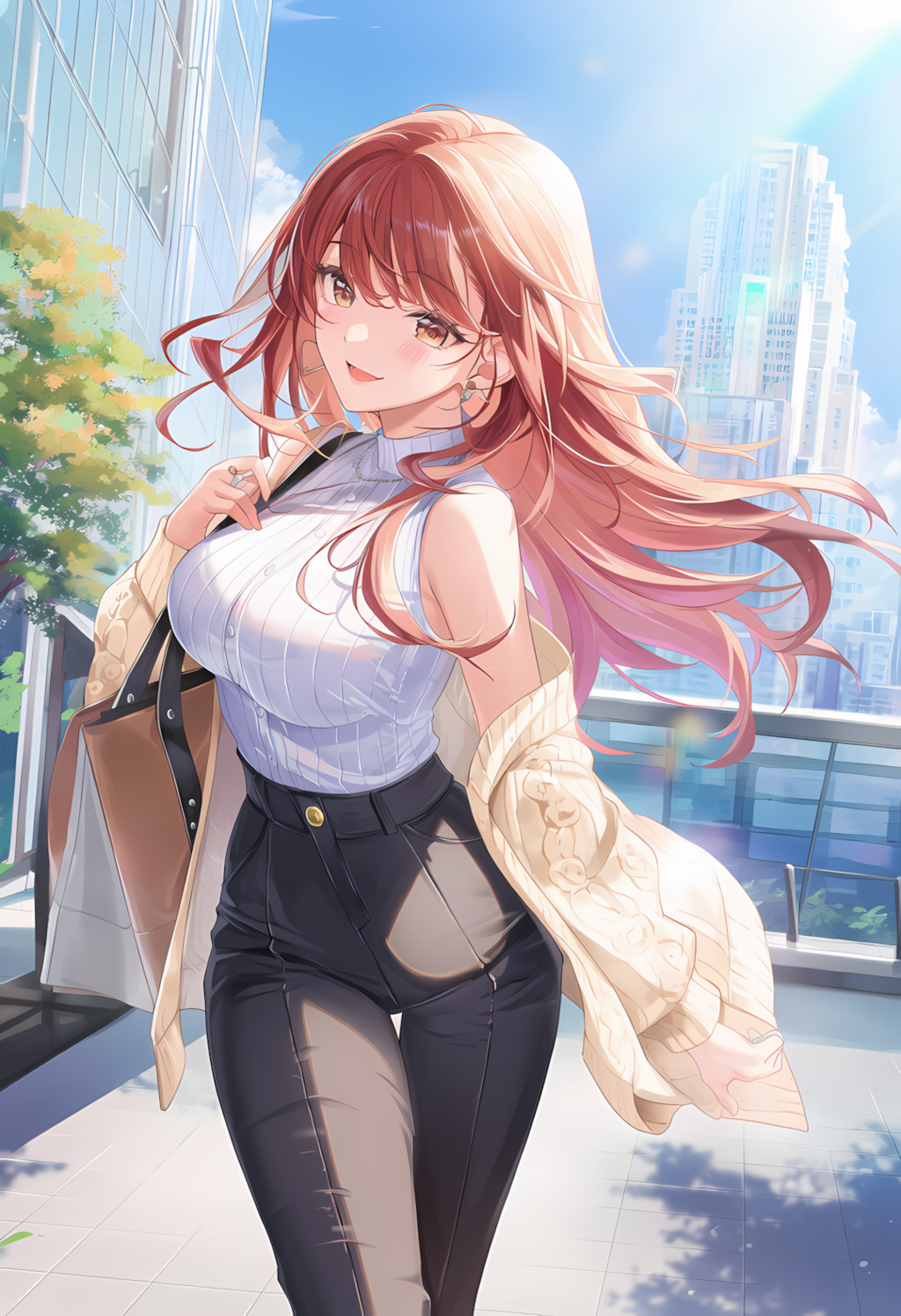 ノノカちゃんの通勤グラビア🌸💼