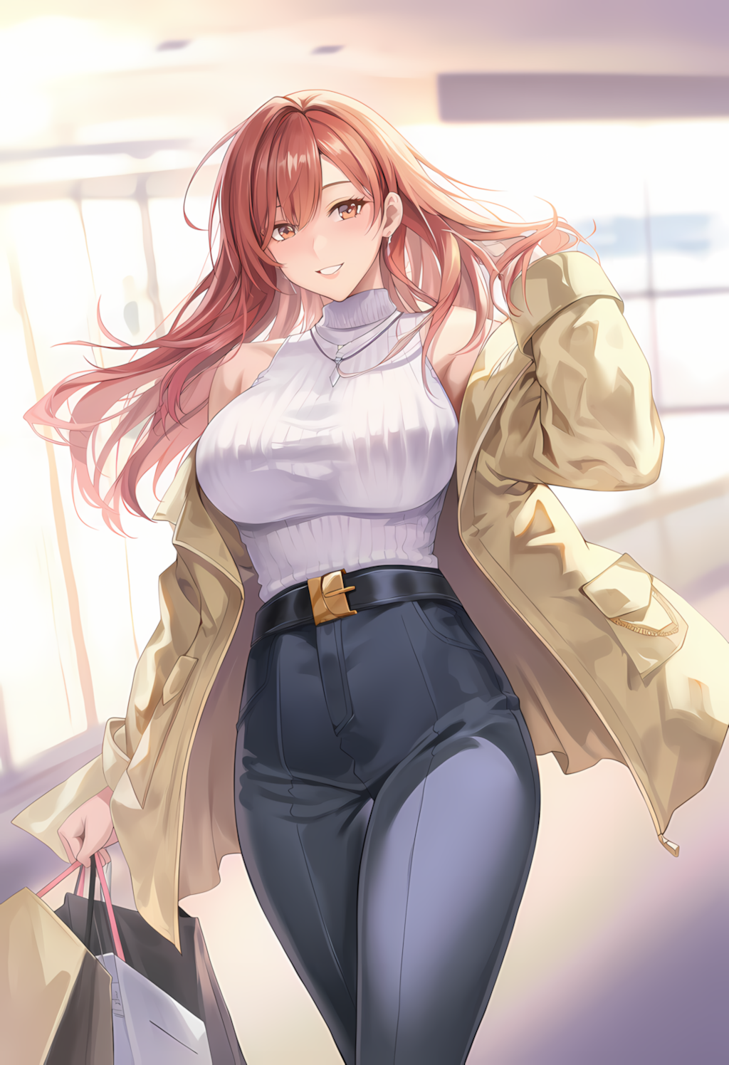 ノノカちゃんの通勤グラビア🌸💼